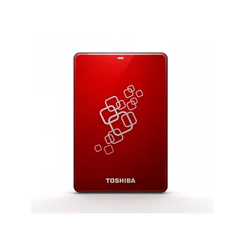 Toshiba CanvioUSB3.0 搖滾系列行動硬碟 500GB (搖滾紅)