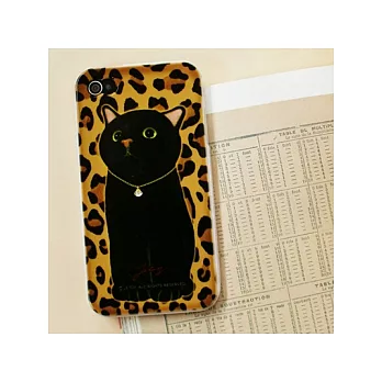 Jetoy,choo choo甜蜜貓iPhone4/4S手機殼VER.1_leopard gamy