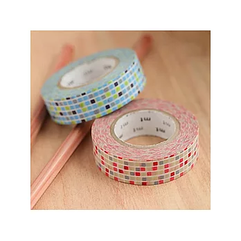 日本mt和紙膠帶 2p/[紅色馬賽克藍色馬賽克]