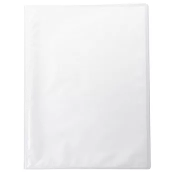 [MUJI 無印良品]PP薄型透明夾/A4.20頁
