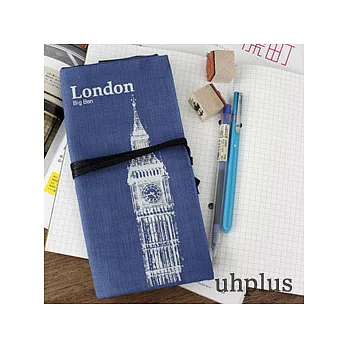 uhplus 世界紀行筆袋系列-LONDON。大笨鐘