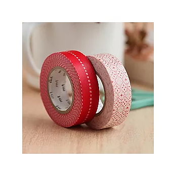 日本mt和紙膠帶 2p/[點點條紋點點六角格]