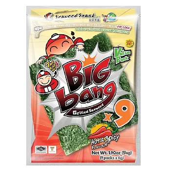 《泰國小老板海苔》超級大海苔超值包-辣味60g辣味