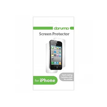 daruma iPhone 4/4S 專用高硬度亮面保護貼 (HC)
