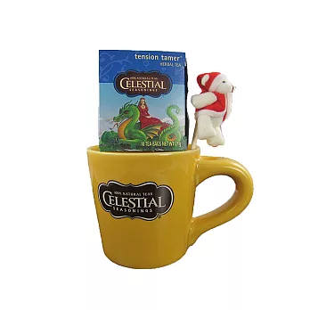 詩尚草本 celestial seasonings 歡樂聖誕杯組-黃(人氣綜合)輕鬆茶