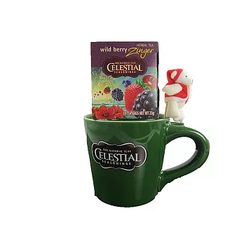 詩尚草本 celestial seasonings 歡樂聖誕杯組-綠(野莓活力茶)