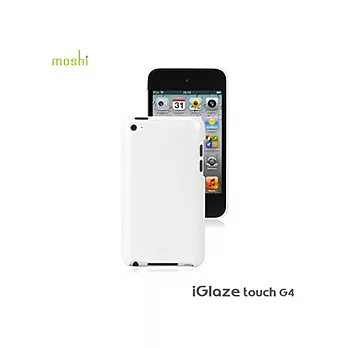 moshi iGlaze touch G4 超薄簡約iPod touch 保護背殼 (白)白