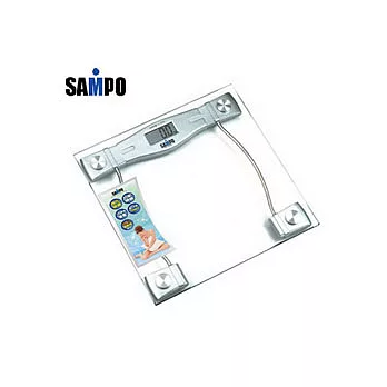 SAMPO聲寶大方造型電子體重計 BF-L904ML
