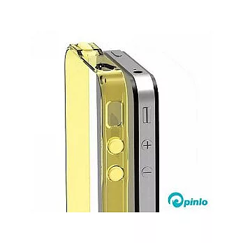 Pinlo BLADEdge for iPhone 4S 航空Bumper-黃 IP4PCBPY4S