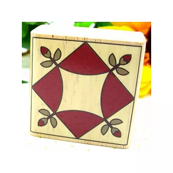 拼布圖形印章-戀人花園