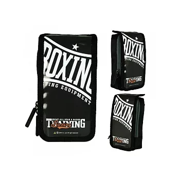 【火柴邦 x MATCH SIFU】[ BOXING 拳擊(黑) ] Hang Out 遊樂包 皮夾式封面上蓋\ Wallet Cover