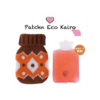 日本 Patchn Eco Kairo 環保暖手包（棕色北歐）