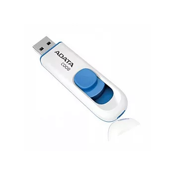 威剛 ADATAC008 日系簡約系列 8GB 隨身碟 - 湖水藍