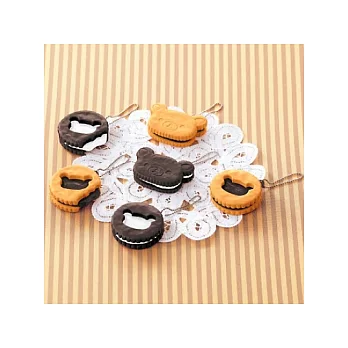 San-X 懶熊夾心餅乾吊飾。D款