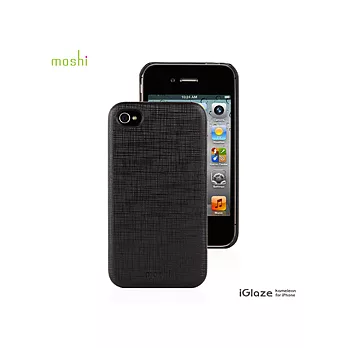 moshi iGlaze Kameleon ( iPhone 4/4S ) 雅緻保護背殼-黑黑