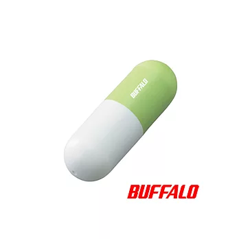 Buffalo 粉彩膠囊清潔刷-綠色