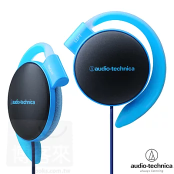 鐵三角 ATH-EQ500 BL 藍色 繽紛彩色耳掛耳機藍色