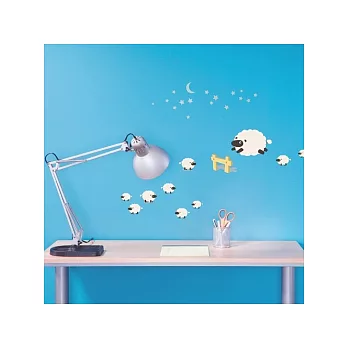 《DALI》創意無痕壁貼◆可愛小綿羊