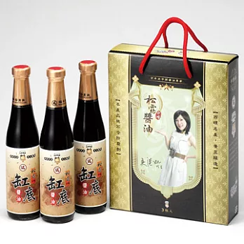 《星饌私房醬》黑松露醬油禮盒組(420mlx3瓶x1組)