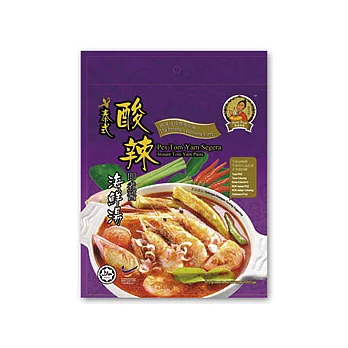 《新加坡風味館》泰式酸辣海鮮湯即煮醬(120gx2包x1盒)