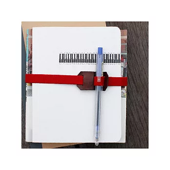 ultrahard 彈性夾筆書綁系列-紅