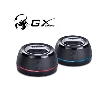 GX Gaming SP-i250G 迷你炫光立體聲極致低音效環繞喇叭