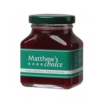 【馬修嚴選】天然果漿-蔓越莓(250g)