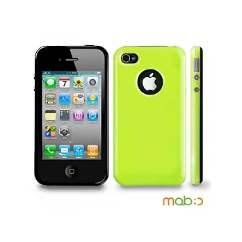 mobc iPhone 4S專用保護殼Dual Guardian-Lime