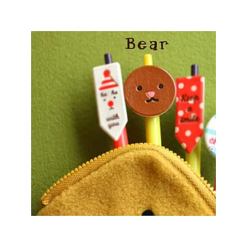 Toffeenut 0.38黑色原子筆-Bear