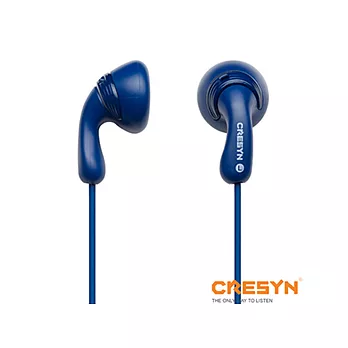 CRESYN 可立新 C190E 耳塞式耳機 - 深藍