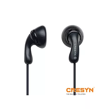 CRESYN 可立新 C190E 耳塞式耳機 - 黑