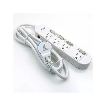 群加 PTW-4436 電力大師安全延長線 4開4插3P延長線 1.8米