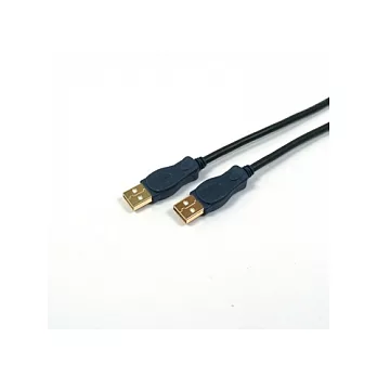 群加 UAA23K USB 2.0版A公對A公鍍金線 3.0米