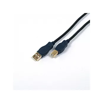 群加 UAB21K USB 2.0版 A公對B公鍍金線 1.8米