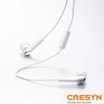 CRESYN 可立新 C360S iPod/iPhone/iPad 適用耳麥 - 白