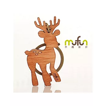 [mufun] 餅乾鑰匙圈-梅花鹿