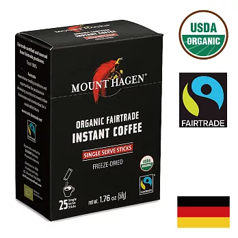 【Mount Hagen】 有機即溶咖啡粉(50g)