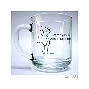 【泰國設計Idealist】經典玻璃馬克杯系列4-開始美好的一天