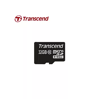 Transcend 創見 32G MicroSDHC Class10 記憶卡 (無轉卡)