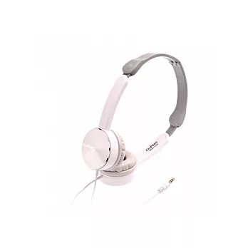 CLiPtec Chrome Modenz 頭戴式立體聲耳機-白