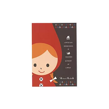 Shinzi Katoh 設計師明信片-哈囉小紅帽