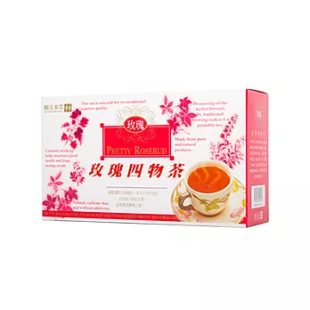 【順天本草】玫瑰四物茶(20入)