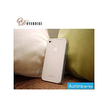 OVERDIGI iPhone 4/4S 超薄時尚保護背殼 (白)