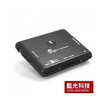 SEVAS 藍光 digi A261 [晶片卡安控版] ATM晶片卡 + SIM + 記憶卡 讀卡機