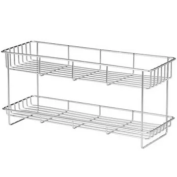 [MUJI 無印良品]不鏽鋼瓶罐架/2段