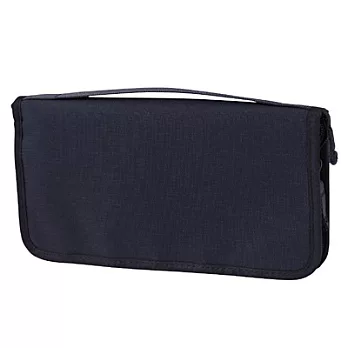 [MUJI 無印良品]尼龍護照夾/深藍