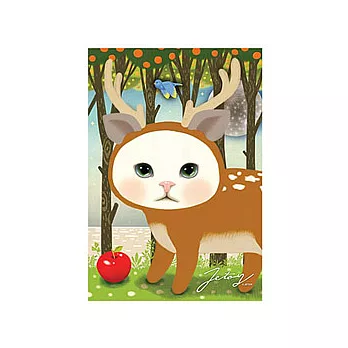 JETOY,Choo Choo 明信片_Deer