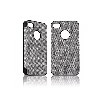 CDN iPhone 4 / 4S 手機背蓋-紙藤灰