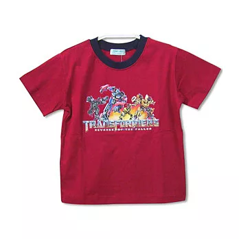【變形金剛】中性短袖單T_博派捍衛者紅色_美國精梳棉_150cm