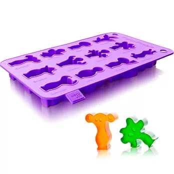 《VACU VIN》Ice 2in1 點心模製冰器(紫)